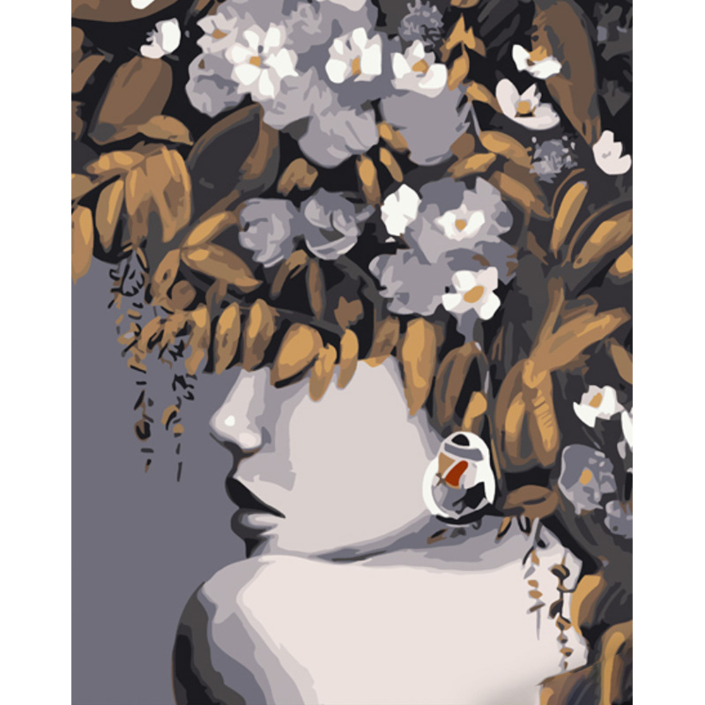 Фото, Видеообзоры картина за номерами strateg преміум золота таємничість  розміром 40х50 см (gs1001)