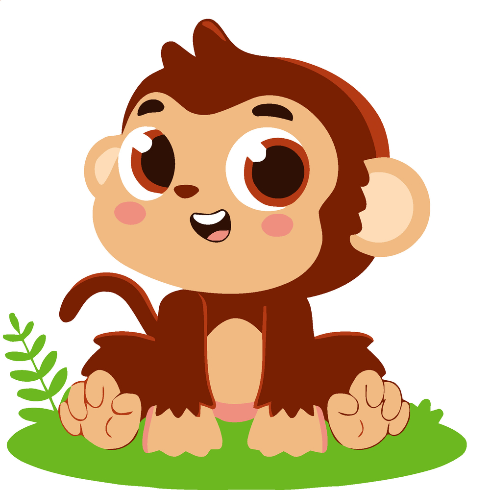 Фото, Видеообзоры картина за номерами strateg мавпеня розміром 20х20 см (hh7095)