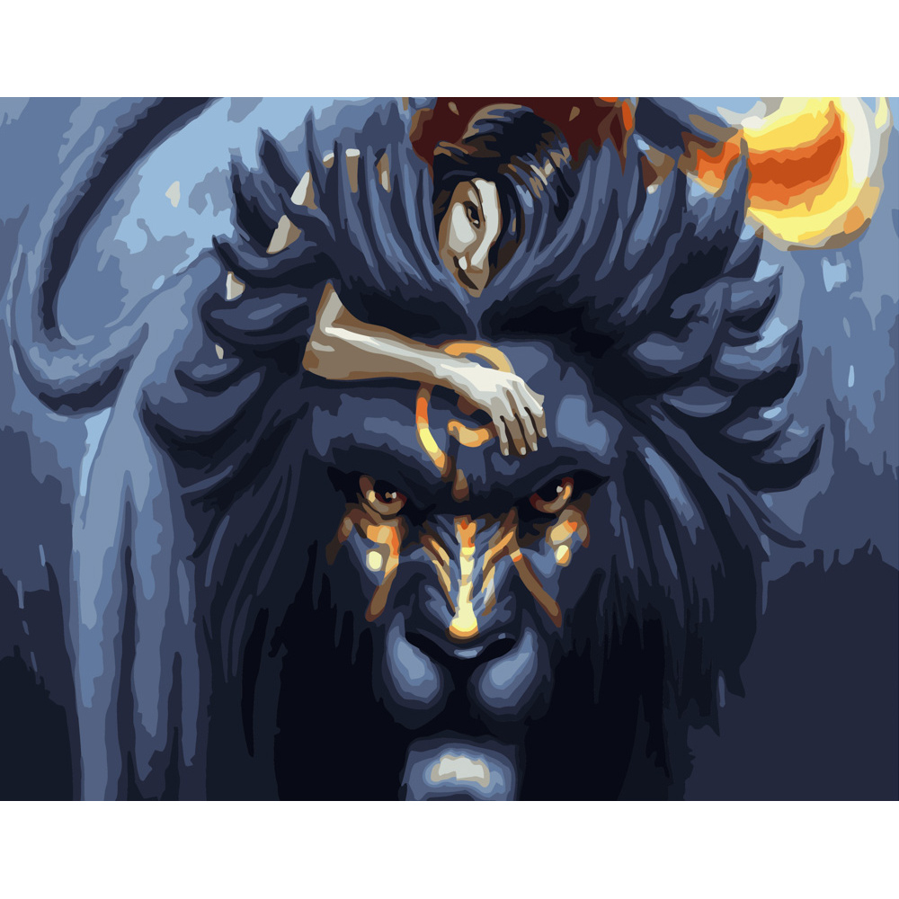 Фото, Видеообзоры картина за номерами strateg преміум темний лорд розміром 40х50 см (gs381)