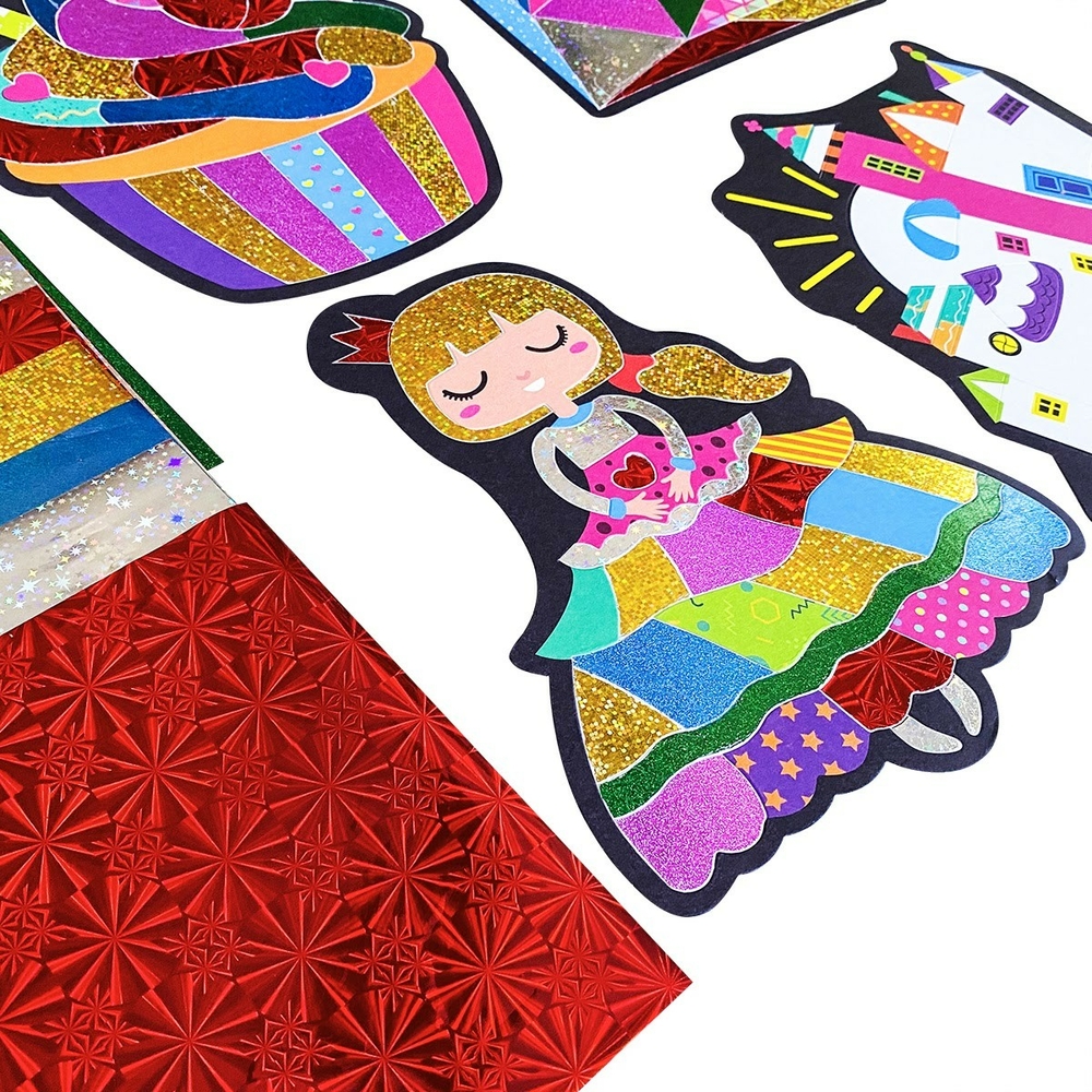 Фото, Відеоогляди набір для творчості з фольгою «foil craft. принцеса» vladi toys vt4433-11