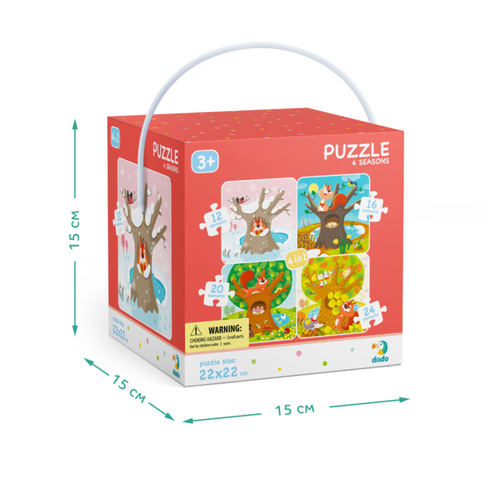 Фото, Відеоогляди набір пазлів 4в1 dodo