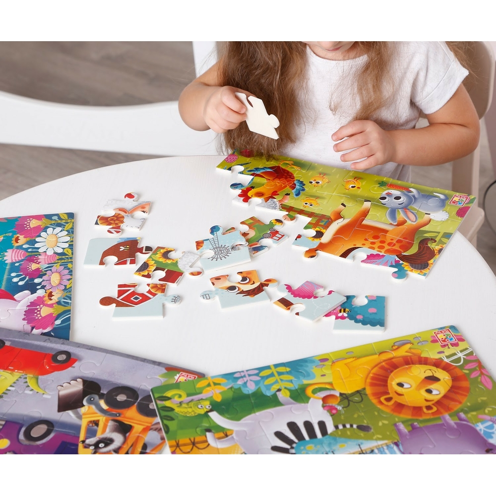 Фото, Відеоогляди м'які пазли а4 «ферма» vt1102-31