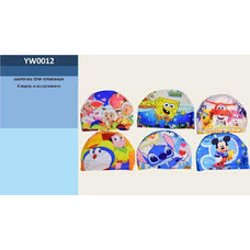 Шапочка YW 0012 для плавання,в кульку