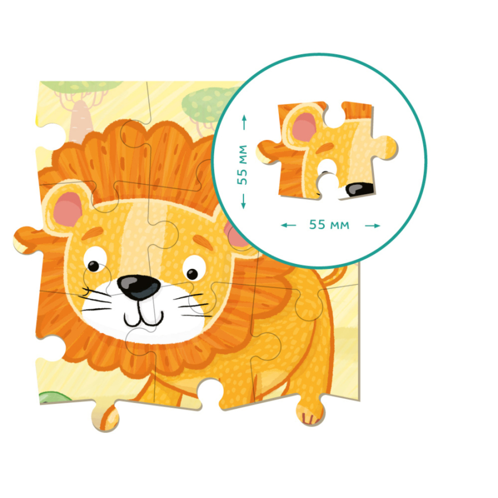 Фото, Видеообзоры пазл dodo левеня