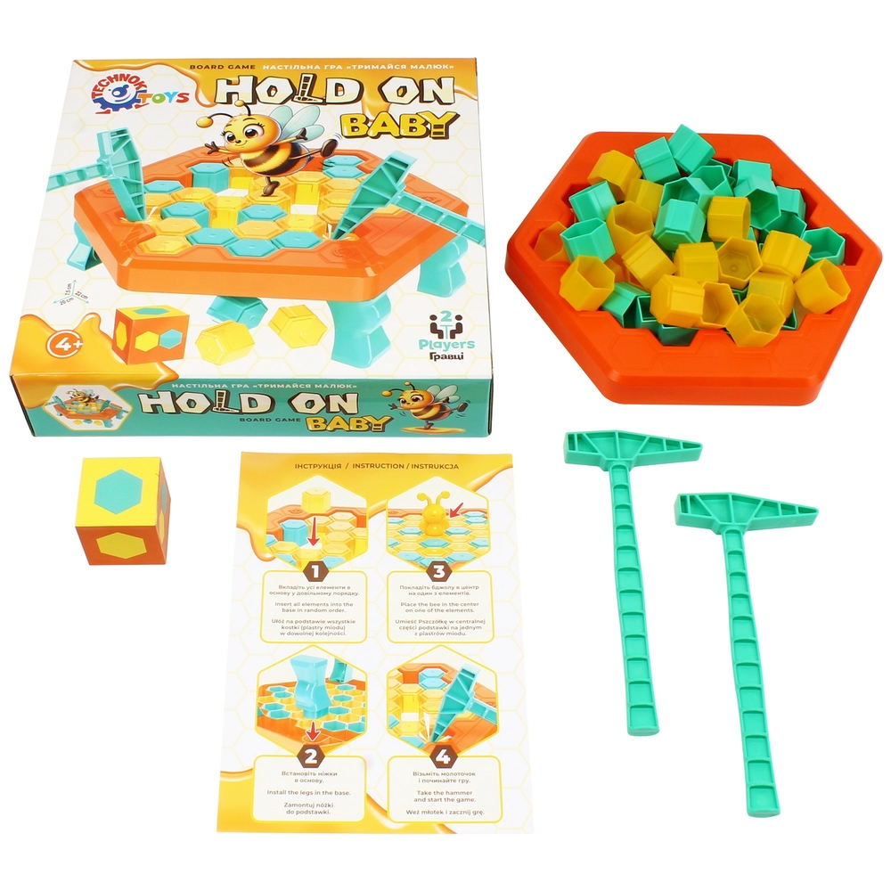 Фото, Видеообзоры настільна гра "тримайся малюк технок", арт.9741