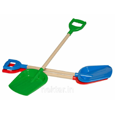 Лопатка велика з деревяною ручкою 2902