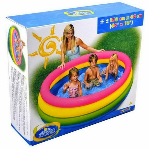 Басейн 56441 (6шт) радуга 4 секц 168-41