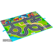 Ігровий коврик 8289 ВС з машинками 8 шт у коробці