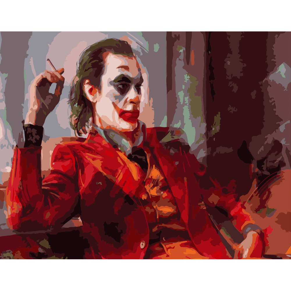 Фото, Видеообзоры картина за номерами strateg преміум погляд джокера розміром 40х50 см (gs357)