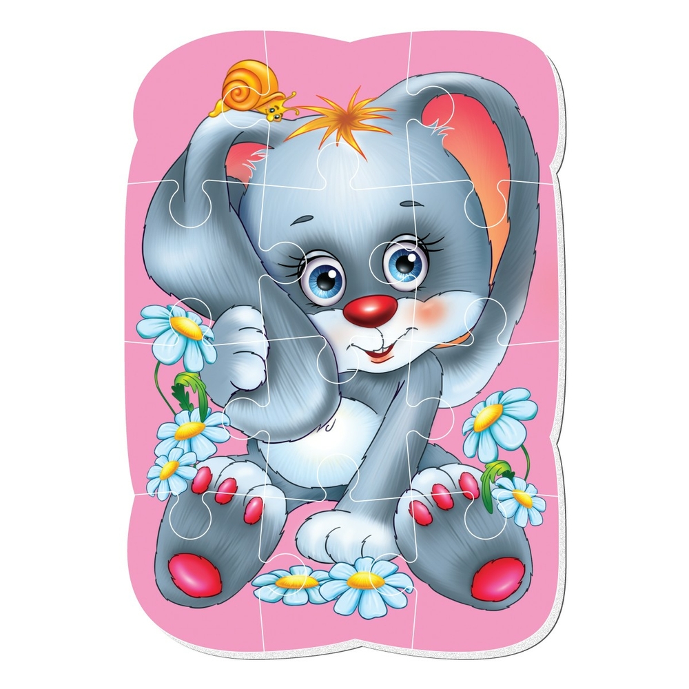 Фото, Відеоогляди магнітні пазли а5 «зайчик» vt3301-03