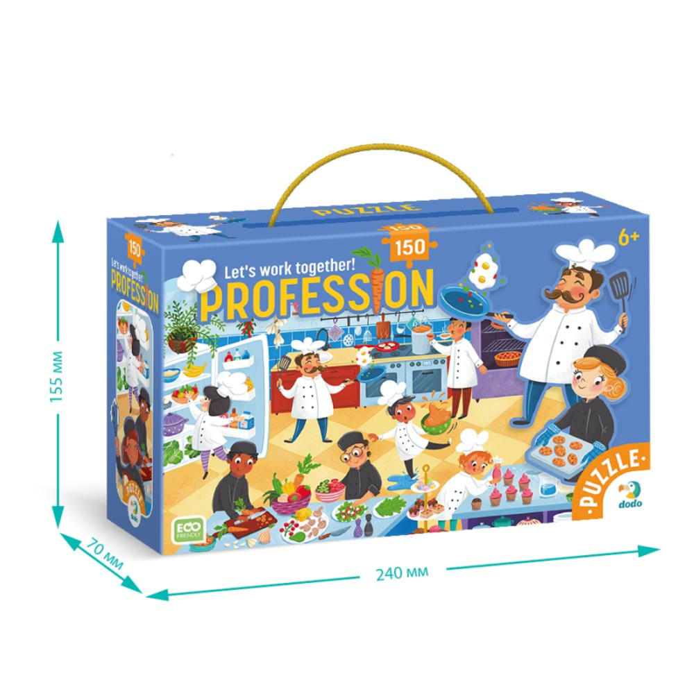 Фото, Видеообзоры пазл dodo професії повар