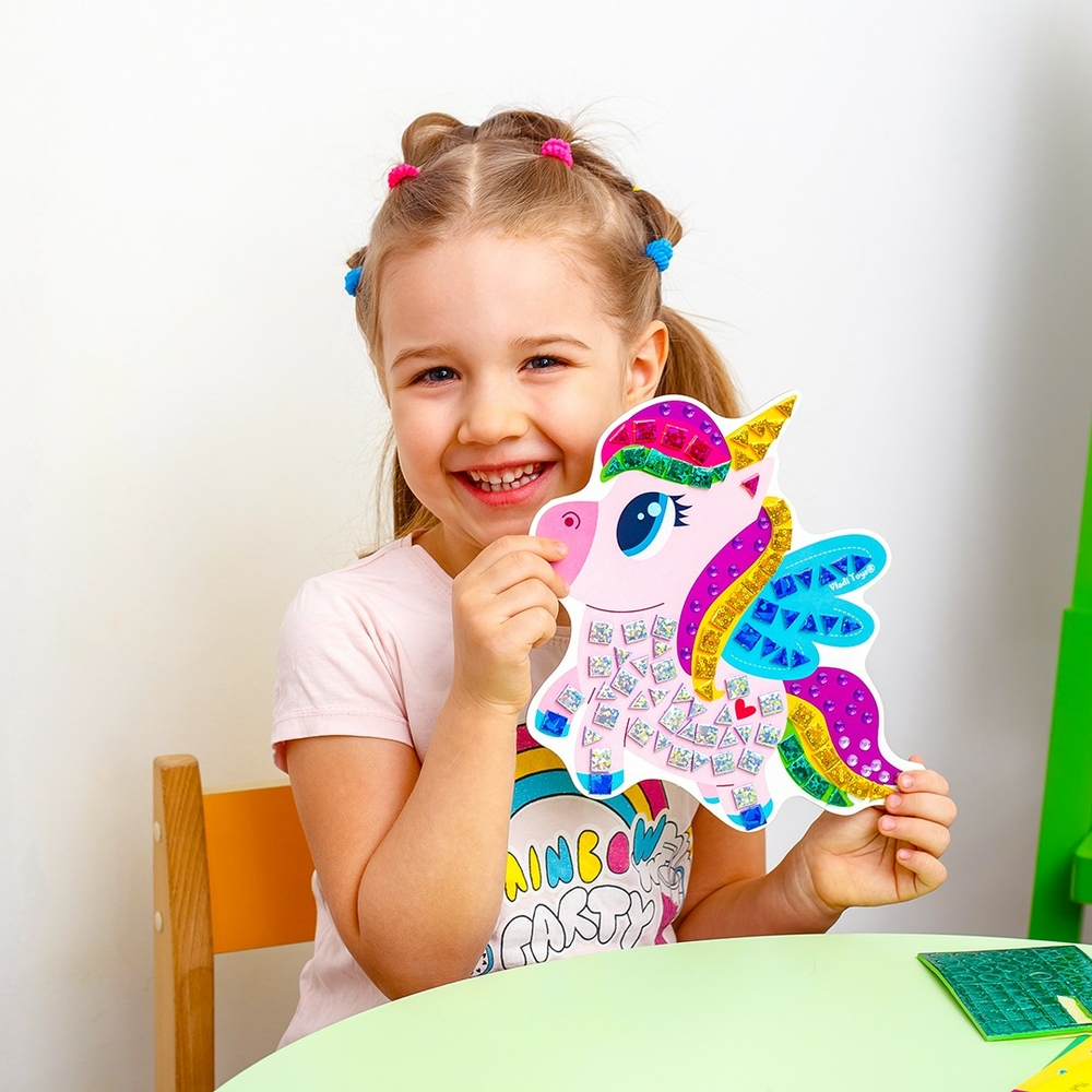 Фото, Відеоогляди набір для творчості "creative box. єдиноріг" vladi toys vt4433-07