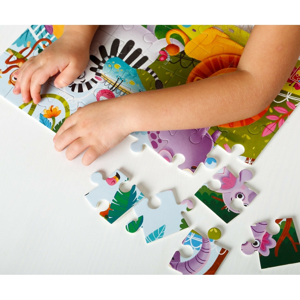 Фото, Відеоогляди м'які пазли а4 «зоопарк» vt1102-33