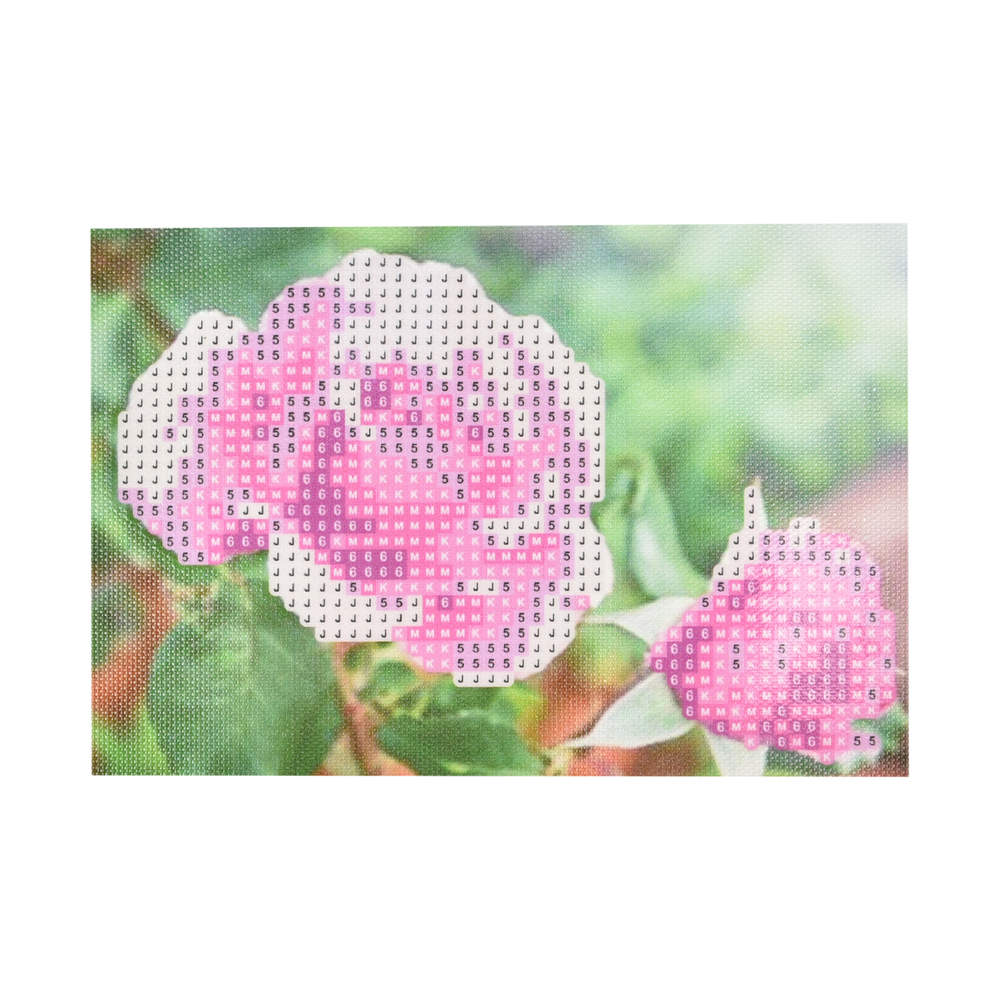 Фото, Відеоогляди алмазна мозаїка strateg преміум ніжність рожевих троянд без підрамника розміром 10х15 см (yab14430)