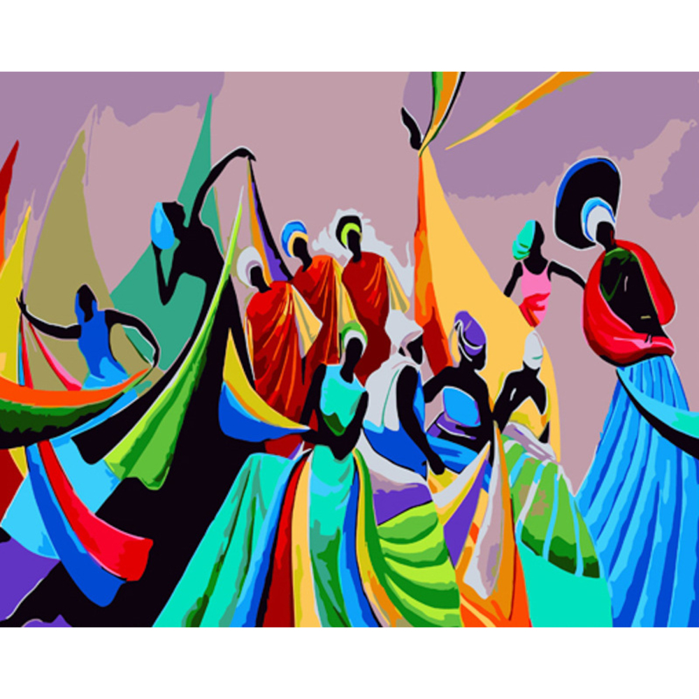 Фото, Видеообзоры картина за номерами strateg преміум жіночі силуети з лаком та з рівнем розміром 40х50 см (gs1530)