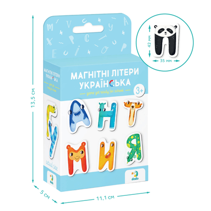 Фото, Відеоогляди магнітна гра dodo моя перша українська магнiтна абетка