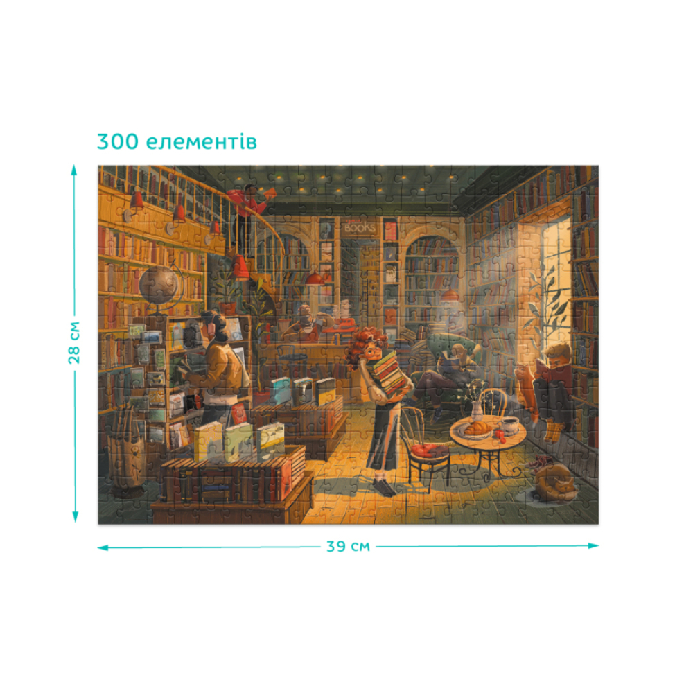 Фото, Відеоогляди пазл dodo книжковий магазин