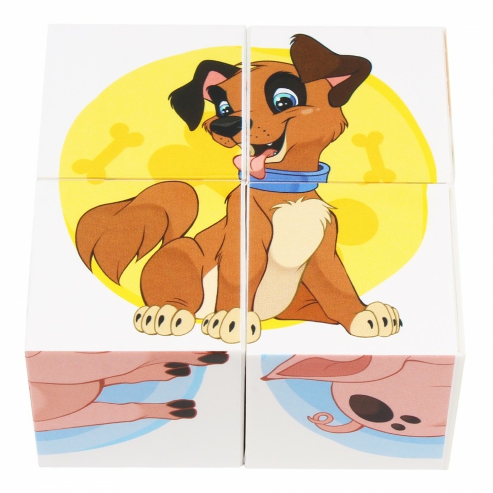 Фото, Видеообзоры іграшка кубики "свійські тварини технок", арт.1837