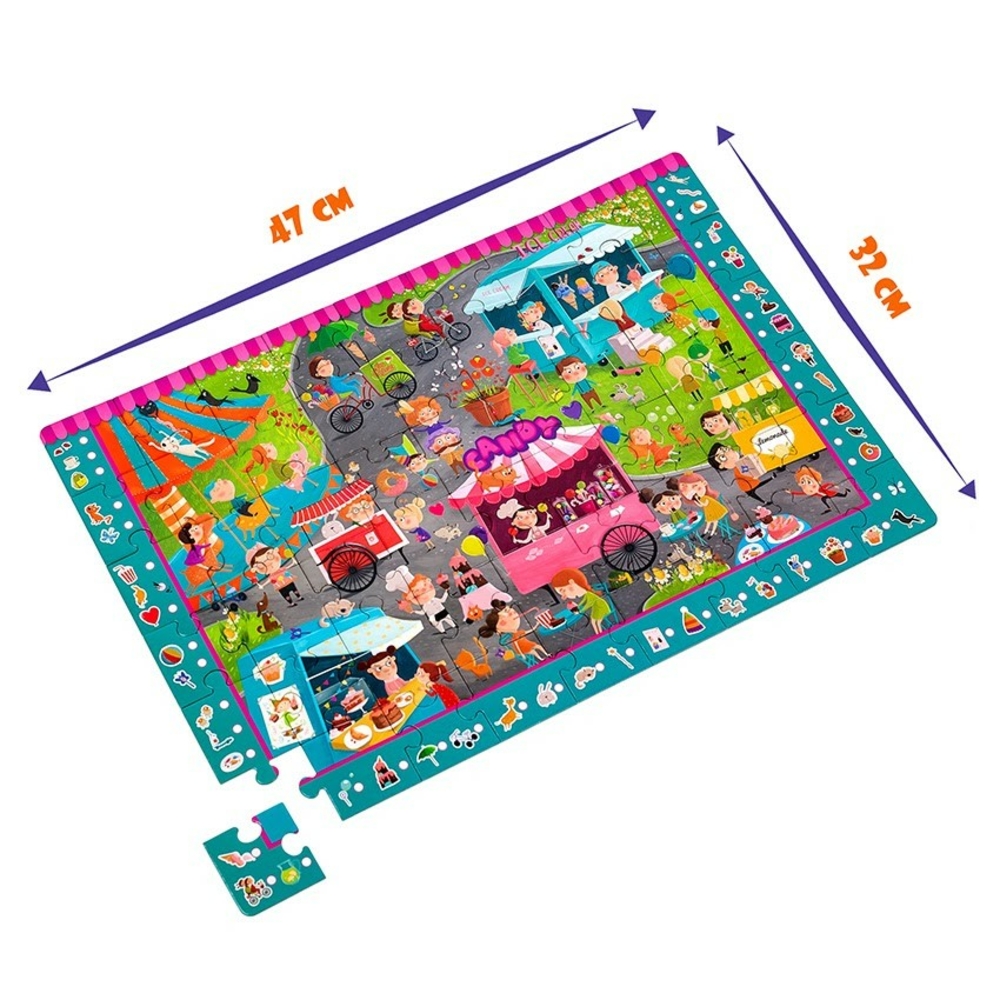 Фото, Відеоогляди гра віммельбух «пазл-детектив. ярмарок цукерок» roter kafer rk1080-06