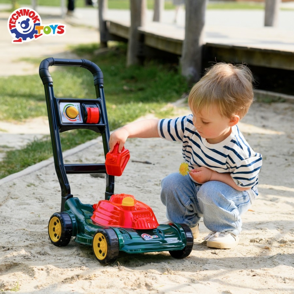 Фото, Видеообзоры іграшка «газонокосарка технок», арт.9611