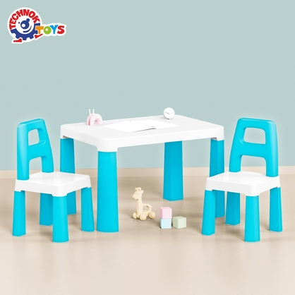 Фото, Видеообзоры дитячий стіл з двома стільцями техноk, арт.0471