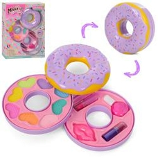 Косметика 10380D2 (36шт) пончик 2 яруси тіні, блиск, помада, лак, в кор Косметика 10380D2 (36шт) пончик 2 яруси тіні, блиск, помада, лак, в кор