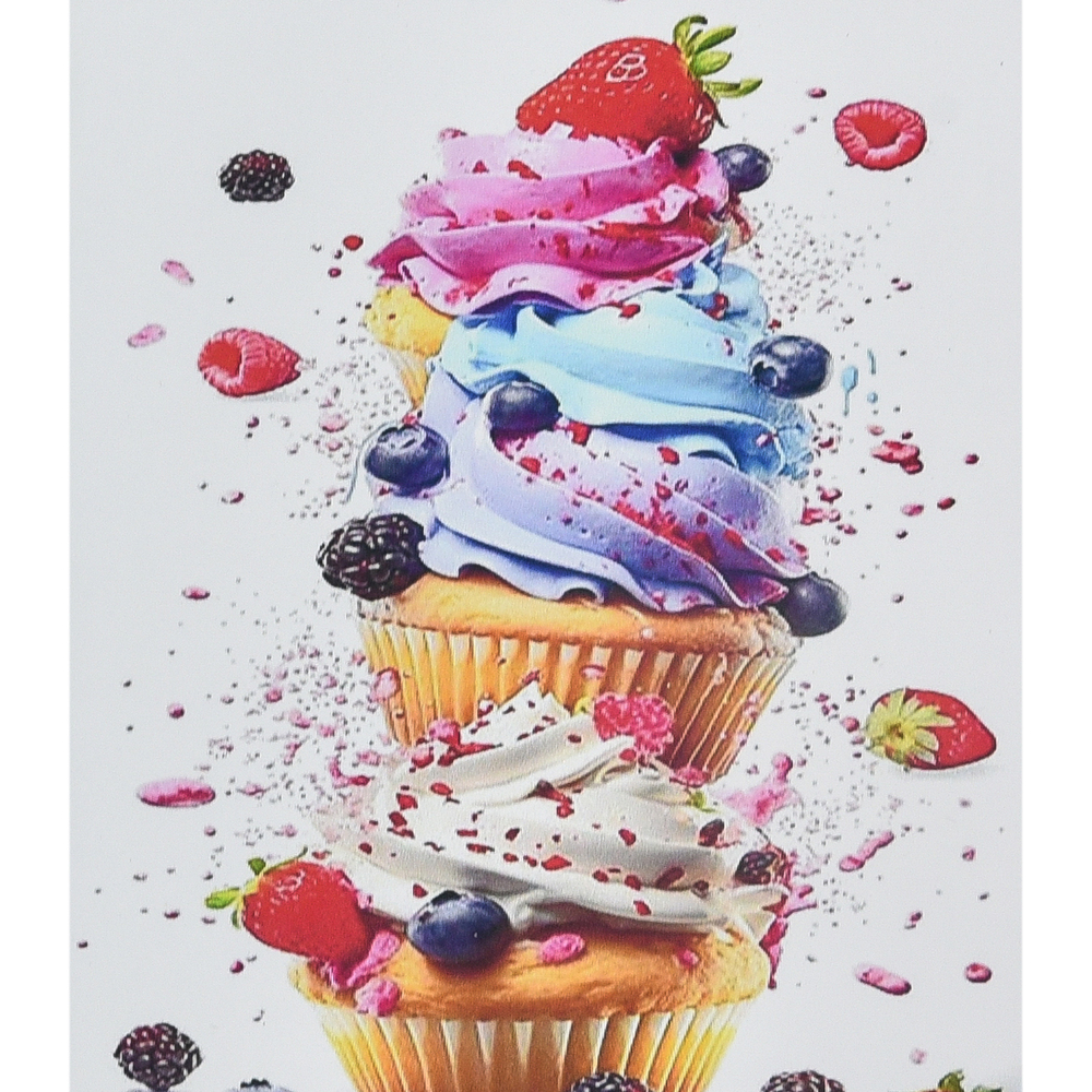 Фото, Видеообзоры алмазна мозаїка strateg преміум кексова насолода розміром 30х40 см (heg87070)