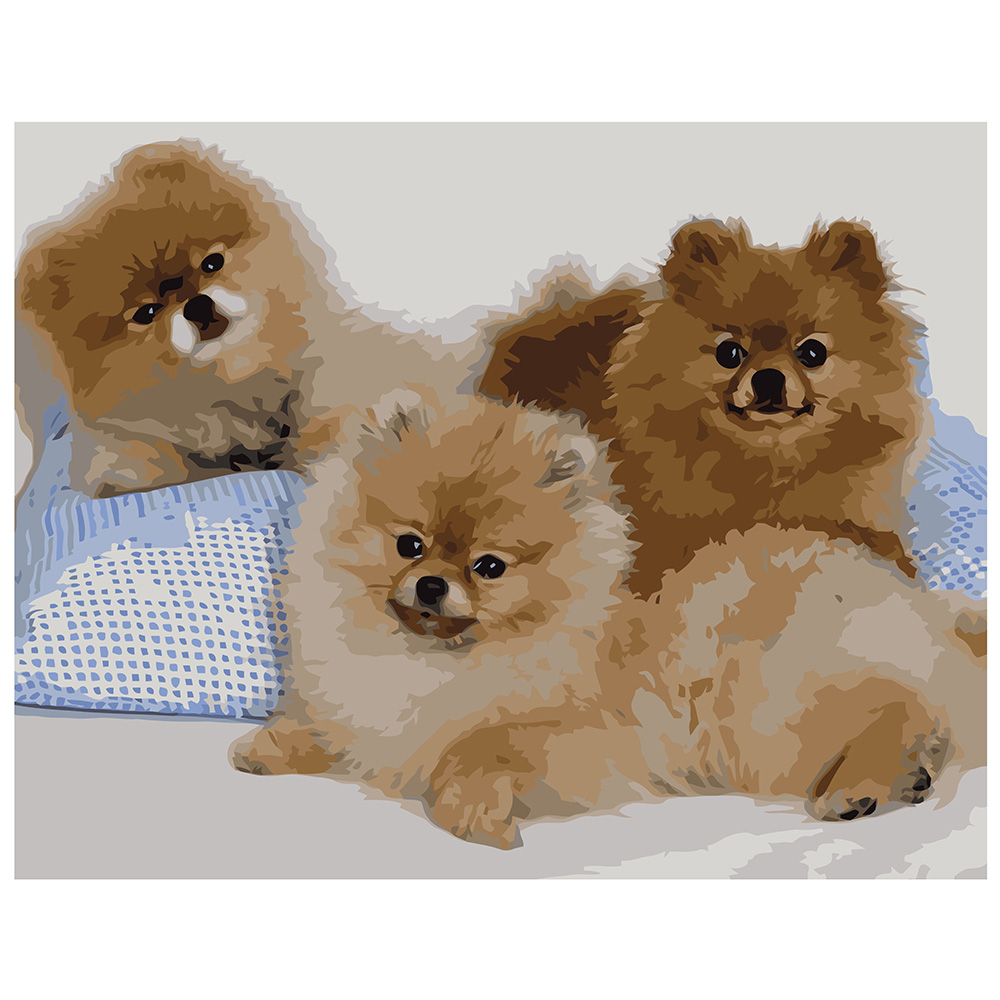 Фото, Відеоогляди картина за номерами strateg преміум три шпіца з лаком розміром 40х50 см va-0513