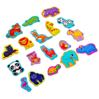 Фото, Відеоогляди набір магнітів «зоопарк» vt3106-25