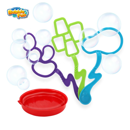 Фото, Відеоогляди мильні бульбашки bubble fun фігурні палички 60 мл