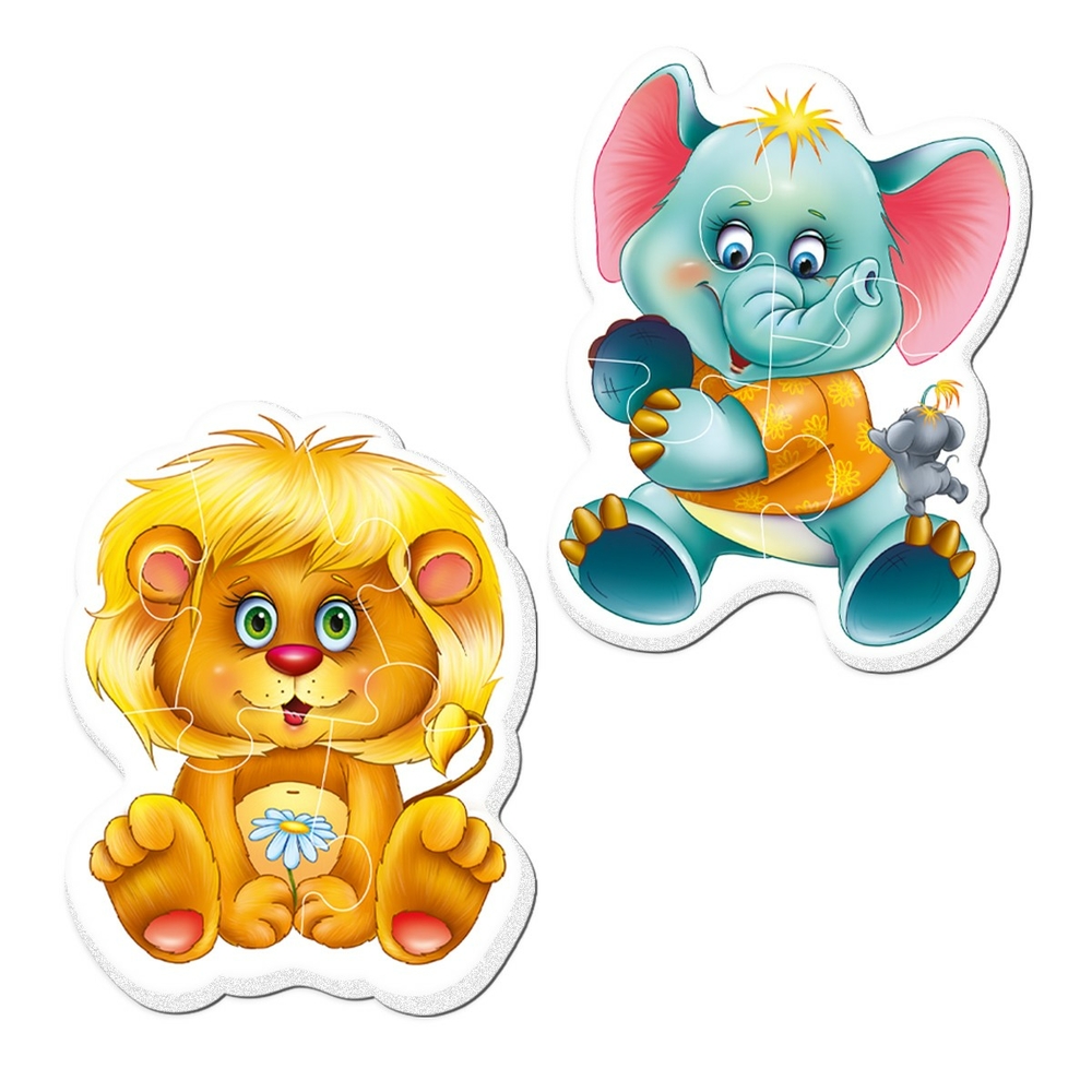 Фото, Видеообзоры магнітні бебі пазли «зоопарк» vt3208-28