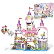 Конструктор Cogo 2001 Girls Замок Принцеси, 516 деталей, класичний