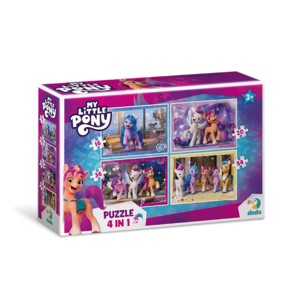 Фото, Відеоогляди пазл 4в1 dodo my little pony нове покоління