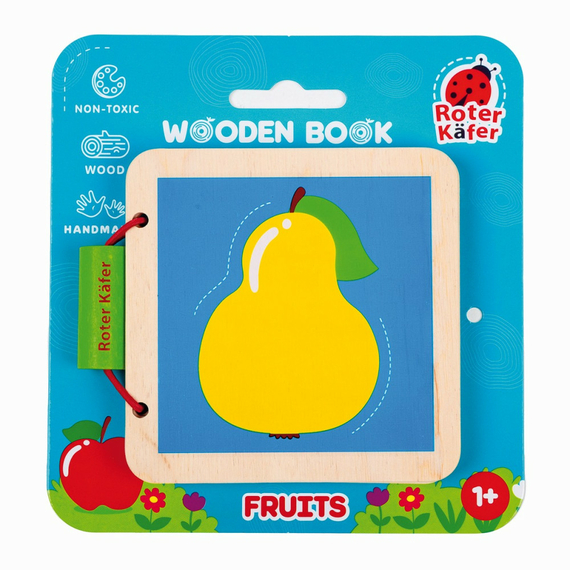 Отзывы  дерев'яна книжечка «фрукти» rw3035