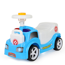 Машинка каталка-толкар детская Скорая помощь 807351