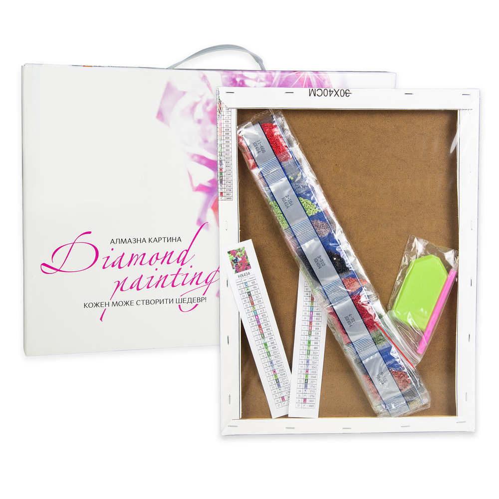 Фото, Видеообзоры алмазна мозаїка strateg преміум дощечка смачної їжі розміром 30х40 см (hx492)