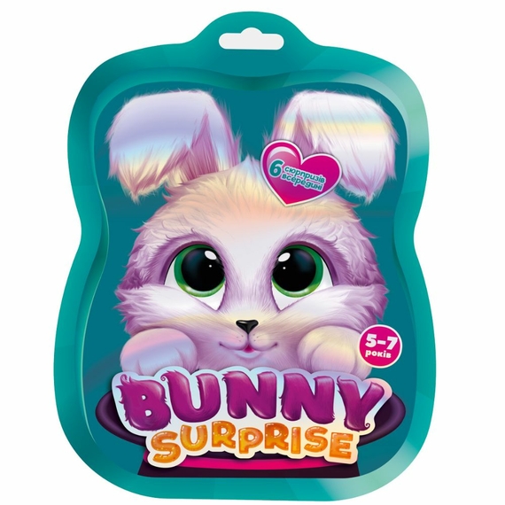 Набір для творчості Vladi Toys із сюрпризами "Bunny surprise. Смарагдовий" VT8080-15