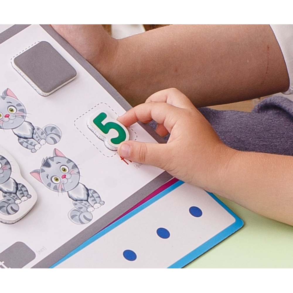 Фото, Видеообзоры магнітна гра з дошкою «3 в 1: english, абетка, математика» vt5412-04