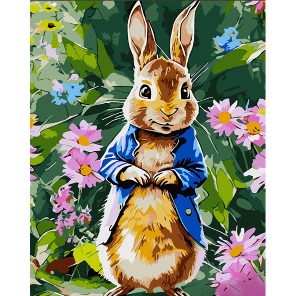 Фото, Видеообзоры картина за номерами strateg преміум вухань в піджаку з лаком розміром 30х40 см (ss6679)