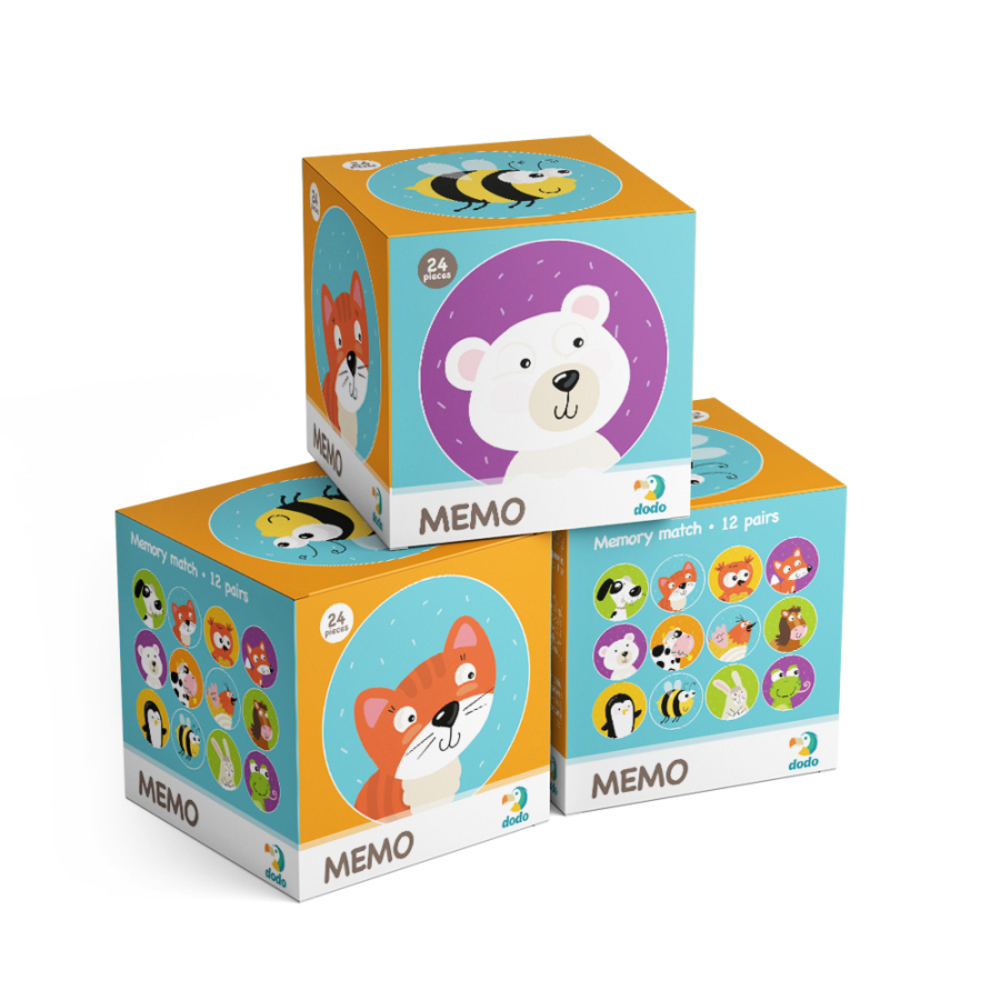 Фото, Відеоогляди настільна гра-мемо dodo тваринки