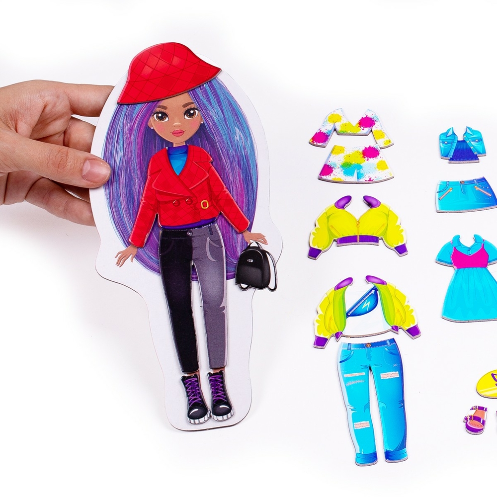 Фото, Видеообзоры гра магнітна одягалка wow surprise «travel» vladi toys vt3210-15