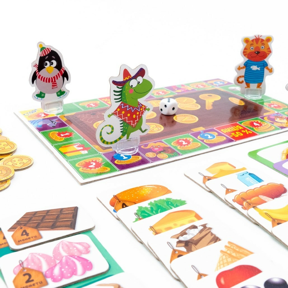 Фото, Відеоогляди гра настільна «зообізнес» vt2312-05