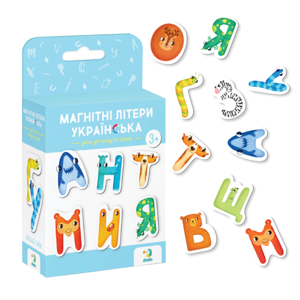 Фото, Відеоогляди магнітна гра dodo моя перша українська магнiтна абетка
