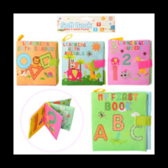 Дитяча книжка з фетру LT-2984-1-2-3-4