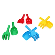 Іграшка набір "Лопатка + грабельки малі ТехноК", арт.2865