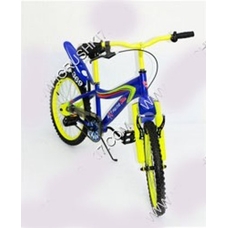 Велосипед 2-х коліс 20'' 142001-Y (1шт) жовтий. з дзвінком, дзеркалом, з вставками в колесах Велосипед 2-х коліс 20'' 142001-Y (1шт) жовтий. з дзвінком, дзеркалом, з вставками в колесах