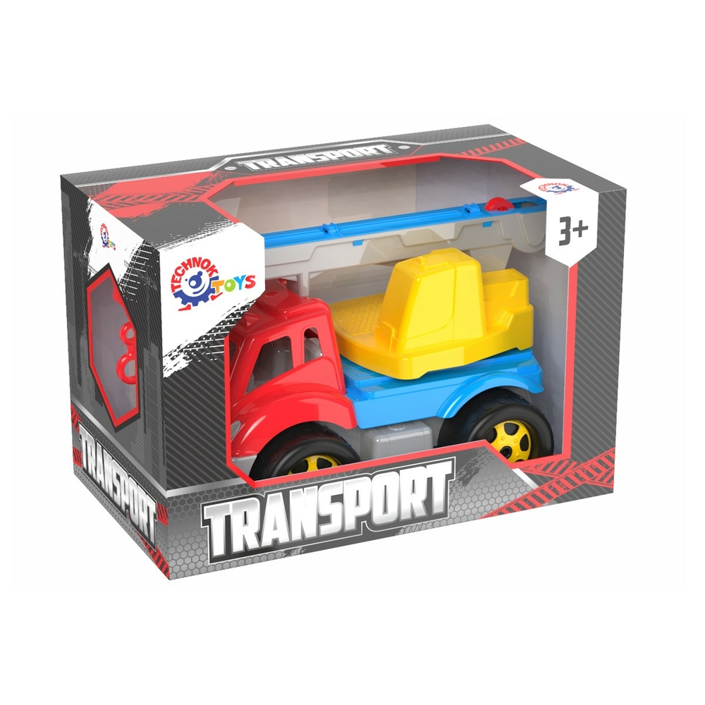 Фото, Відеоогляди іграшка "автокран технок" (в коробці), арт.4555