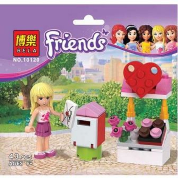 Конструктор BELA FRIENDS 10120 (300шт/2) в пакете 17*16 см