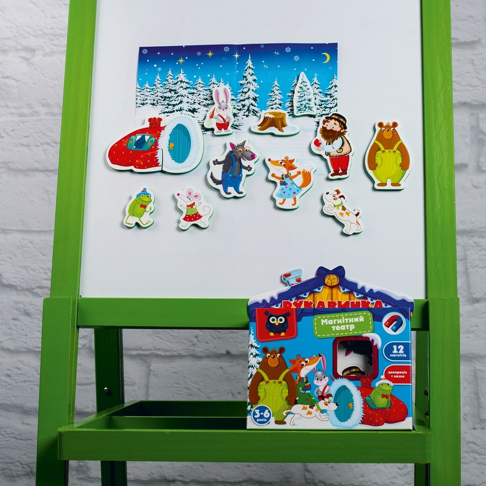Фото, Видеообзоры магнітний театр "рукавичка" vt3206-28