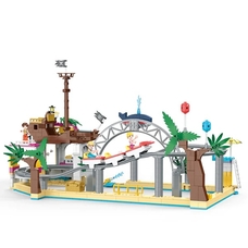 Конструктор COGO Girls 4579 (парк атракціонів) 648 деталей